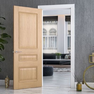 Windsor Oak Prefinished Internal Door - All Sizes -
