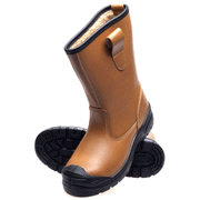 Worksite SS403SM Leather Rigger Safety Boot - RIGGER BOOTS