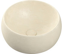 Xanthe 400mm Ceramic Washbowl - Stone Effect -