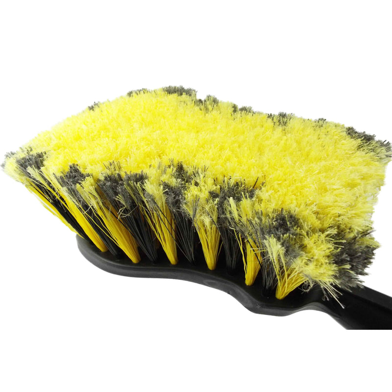 Yellow Car Cleaning Brush - Vehicles & Parts > Vehicle Parts & Accessories > Vehicle Maintenance, Care & Decor > Vehicle Cleaning > Car Wash Brushes