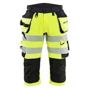 Blaklader 1123 Hi-Vis 4-Way Stretch 3/4 Pirate Trousers - Apparel & Accessories > Clothing > Uniforms > Contractor Pants & Coveralls PIRATE TROUSERS