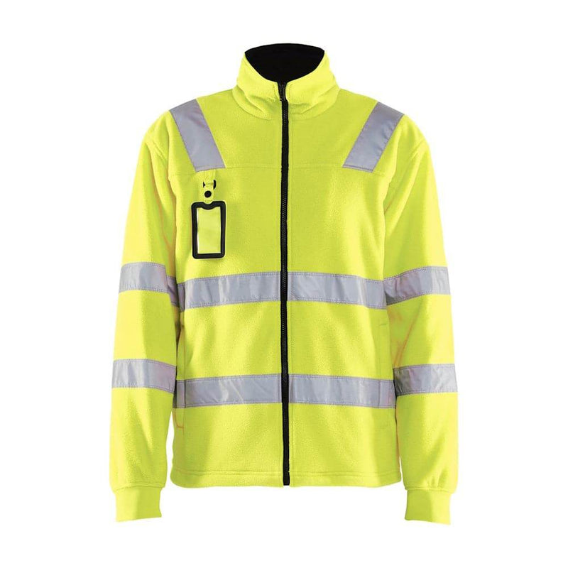 Blaklader 4833 Hi-Vis Full Zip Fleece Jacket - HI-VIS JACKETS & COATS