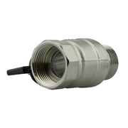 IBC 2” S60X6 – 3/4" BSPF Extender Adaptor with Butterfly Valve and Male Quick Connector - Hardware > Plumbing > Plumbing Fittings & Supports > Pipe Connectors