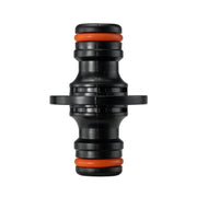 Two Way Connector Male Snap-On Joiner, Orange/Black, Bradas - Home & Garden > Lawn & Garden Garden watering