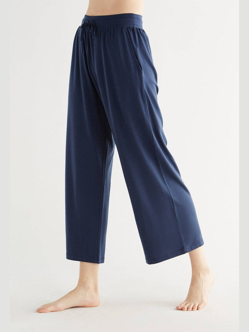 Tencel Wide Leg Trousers: Womens