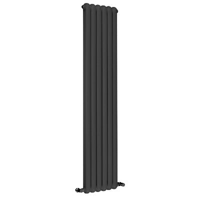 Adare Vertical Steel Designer Wall-Mounted Radiator - All Sizes -