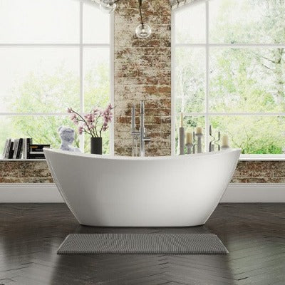 Aphrodite Freestanding Double Ended Bath - 1700 x 740mm - Bathrooms