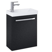 Aquatrend 455mm Wall Hung Base Unit & Basin - All Colours - Bathrooms