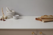 Aria F2255 Polar White - Satin NDF Texture - White Core - Hardware > Building Materials > Countertops