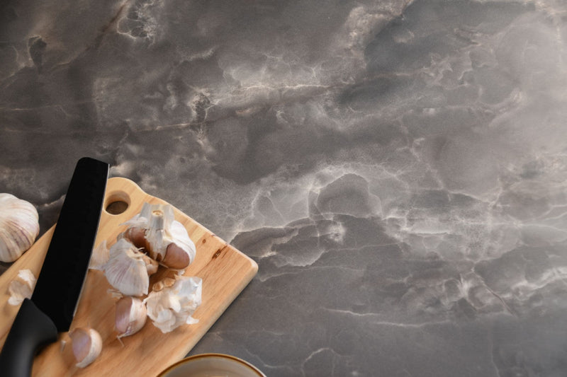 Aria F3710 Smoke Onyx - Satin NDF Texture - Grey Core - Hardware > Building Materials > Countertops