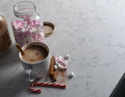 Aria F6314 Neo Cloud - Satin NDF Texture - White Core - Hardware > Building Materials > Countertops