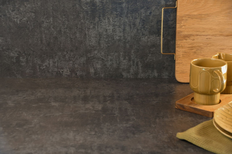 Aria F8833 Elemental Graphite - Scovato Texture - Black Core - Hardware > Building Materials > Countertops