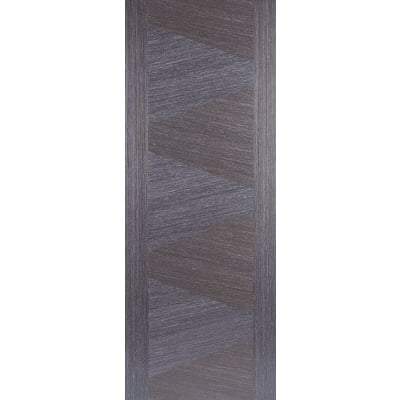 Zeus Ash Grey Pre-Finished Interior Fire Door FD30 - 1981mm x 686mm -