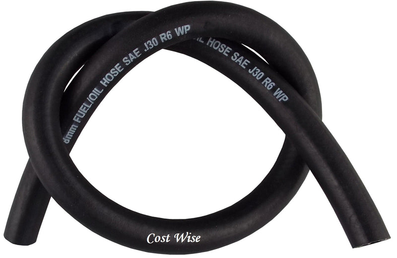 Rubber 12.7mm Braided Fuel, Oil Hose SAE J30 R6 - Vehicles & Parts > Vehicle Parts & Accessories > Motor Vehicle Parts > Motor Vehicle Fuel Systems > Fuel Lines Tech Hose & Fittings