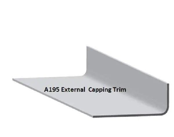 AT195 Ex Trim Flange widths: 85 & 105mm :Length: 3 metres( Quality Heavy Duty)