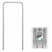 Weed Matting Metal Hold Down Pegs/Staples 30mmx 150mm (Pack of 100) - Home & Garden > Lawn & Garden > Gardening > Landscape Fabric Accessories > Landscape Fabric Staples & Pins > Landscape Fabric Staples Tarpaulins