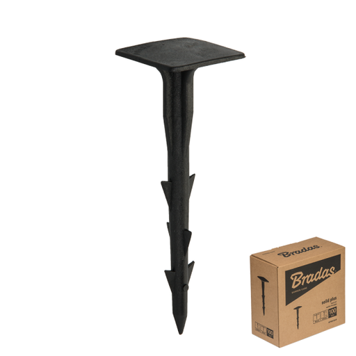 Weed Control Fabric Plastic Fixing Pegs Large 12cm - Home & Garden > Lawn & Garden Garden tools & Accesories