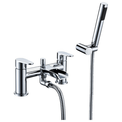 Ballini Chrome Bath Shower Mixer - Bathrooms