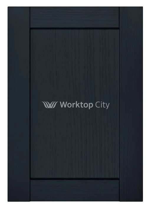 Balmoral Wood Grain 'Skinny' Shaker Indigo Ash- Replacement Kitchen Doors SAMPLE PRODUCTS -