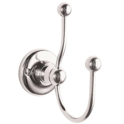 Traditional Double Robe Hook - Bathrooms