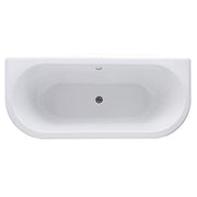 Courtnell Double Ended 1700mm Back To Wall Bath - Bathrooms