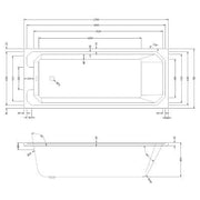 Bathurst Single Ended Bath -
