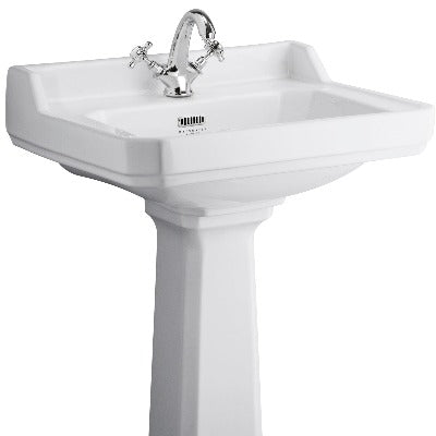 Fitzroy 595mm Basin - Hardware > Plumbing > Plumbing Fixtures > Sinks Bathrooms