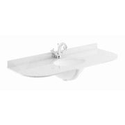 Single Bowl Basin - 1200mm Curved Surround - Hardware > Plumbing > Plumbing Fixtures > Sinks Bathrooms