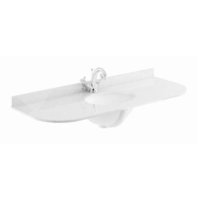 Single Bowl Basin - 1200mm Curved Surround - Hardware > Plumbing > Plumbing Fixtures > Sinks Bathrooms