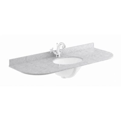 Single Bowl Basin - 1200mm Curved Surround - Hardware > Plumbing > Plumbing Fixtures > Sinks Bathrooms