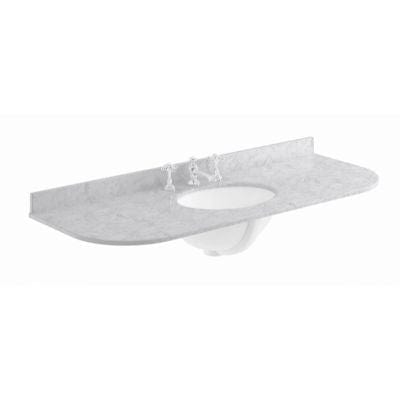 Single Bowl Basin - 1200mm Curved Surround - Hardware > Plumbing > Plumbing Fixtures > Sinks Bathrooms
