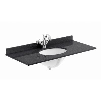 Single Bowl Marble Basin - 1000mm - Bathrooms