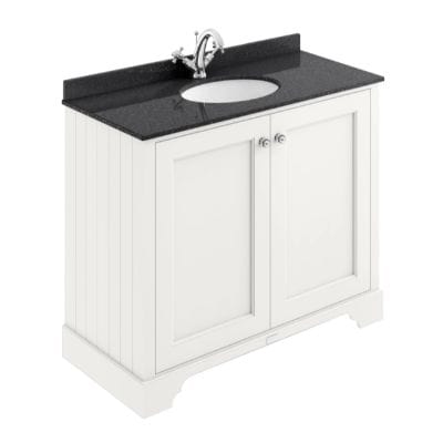 Two Door Basin Cabinet - 1000mm - Bathrooms