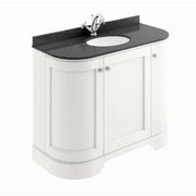Three Door Curved Basin Cabinet - 1000mm - Bathrooms