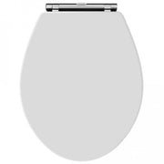 Fitzroy Traditional Round Wood Soft Close Toilet Seat - Bathrooms