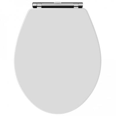 Fitzroy Traditional Round Wood Soft Close Toilet Seat - Bathrooms