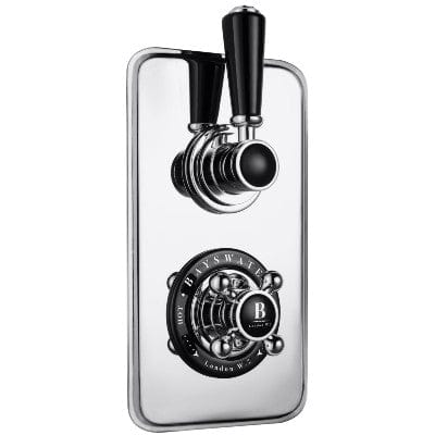 Concealed Shower Valve - Black Trim - Hardware > Plumbing > Plumbing Fixture Hardware & Parts > Shower Parts Bathrooms