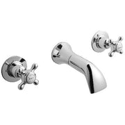 Wall Mounted Crosshead Basin Mixer Tap - Taps