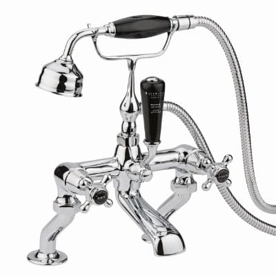 Domed Deck Mounted Bath Shower Mixer - Hardware > Plumbing > Plumbing Fixture Hardware & Parts > Shower Parts > Shower Heads Bathrooms