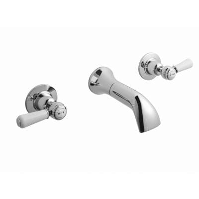 Wall Mounted Basin Mixer Lever Tap - Bathrooms