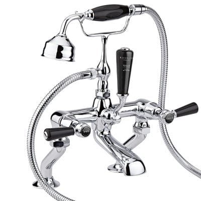 Black Deck Mounted Shower Mixer - Hardware > Plumbing > Plumbing Fixture Hardware & Parts > Shower Parts Bathrooms