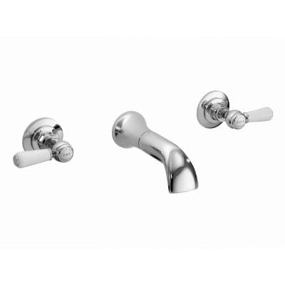 Wall Mounted Basin Mixer Lever Tap - Bathrooms