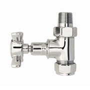 Chrome Victorian Crosshead Radiator Valve - Hardware > Plumbing > Plumbing Fittings & Supports > Plumbing Valves Valve