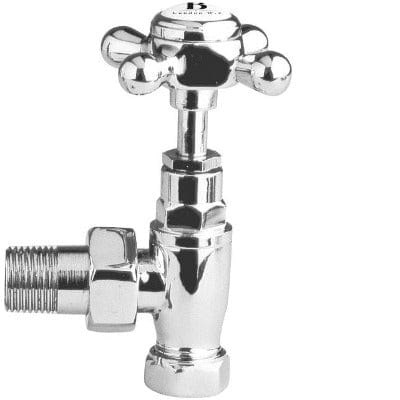 Angled Crosshead Radiator Valve (Pair) -