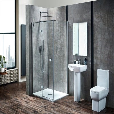 Bella 570mm Basin & Pedestal - 1 Tap Hole - Bathrooms