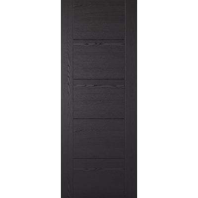 Vancouver Black Ash Pre-Finished Laminate Interior Door - All Sizes - Doors