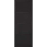 Chelsea Black Primed Panelled Interior Door - 1981mm x 838mm -