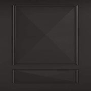 Knightsbridge Black Primed 2 Panel Interior Door - 1981mm x 838mm -
