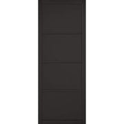 Soho Black Primed Panelled Interior Door - 1981mm x 610mm -
