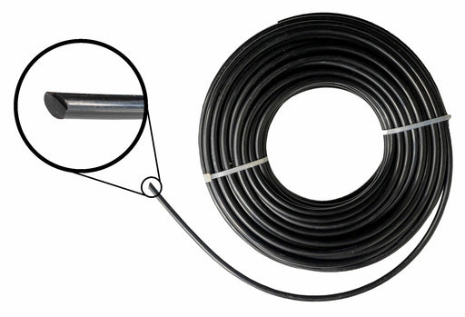Strimmer Line Black Round 3mm x 15m - Home & Garden > Lawn & Garden > Outdoor Power Equipment Accessories > Weed Trimmer Accessories > Weed Trimmer Blades & Spools > Weed Trimmer Spools Garden tools & Accesories